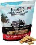 Tucker's Raw Frozen Freeze Dried Raw Dog Food, Beef & Pumpkin Formula 14oz