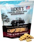 Tucker's Raw Frozen Freeze Dried Raw Dog Food, Turf & Surf Formula 14oz