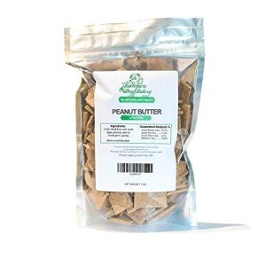 Baltimore Dog Bakery New Peanut Butter All-Natural Dog Treats, 7oz Resealable Bag, Healthy Dog Training Treats, Dog Biscuits, Healthy Dog Cookies, Hand Made in The USA