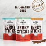 Rocco & Roxie Dog Treats for Small, Medium & Large Breed - Soft Treats for Senior Dogs & Puppies - Beef Jerky Dog Sticks - Best Dog Training Puppy Treats & Snacks for Happy, Healthy Dogs - 1lb