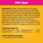 PEDIGREE CHOPPED GROUND DINNER Adult Canned Soft Wet Dog Food Variety Pack, Filet Mignon Flavor and With Beef, 13.2 oz. Cans (Pack of 12)