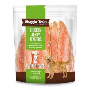 Waggin' Train Limited Ingredient, Grain Free Dog Treat, Chicken Jerky Tenders - 11 oz. Pouch