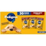 PEDIGREE CHOICE CUTS IN GRAVY Adult Soft Wet Dog Food 30-Count Variety Pack, 3.5 oz Pouches