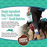 Smart Cookie Single Ingredient Rabbit Jerky Dog Treats - Training Treat Strips for Dogs and Puppies with Allergies, Sensitive Stomachs - Dehydrated, 100% Meat, Grain Free, Made in USA - 3oz, Pack of 1