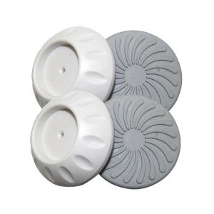 Dovely 4 Pack Baby Gate Wall Protector,Pressure Mounted Gates Work on Stairs,Protect Walls & Doorways from Pet & Dog Gate