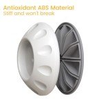 Dovely 4 Pack Baby Gate Wall Protector,Pressure Mounted Gates Work on Stairs,Protect Walls & Doorways from Pet & Dog Gate