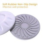 Dovely 4 Pack Baby Gate Wall Protector,Pressure Mounted Gates Work on Stairs,Protect Walls & Doorways from Pet & Dog Gate