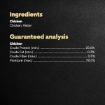 CESAR SIMPLY CRAFTED Adult Wet Dog Food Meal Topper, Chicken, (10) 1.3 oz. Tubs