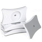 Baby Gate Wall Protector 4 Pack Dog Gates Wall Cups Protect Walls & Doorways from Pet for Child Pressure Mounted Stair Safety Gate- Fit All Safety Gate