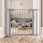 Baby Gate Wall Protector 4 Pack Dog Gates Wall Cups Protect Walls & Doorways from Pet for Child Pressure Mounted Stair Safety Gate- Fit All Safety Gate