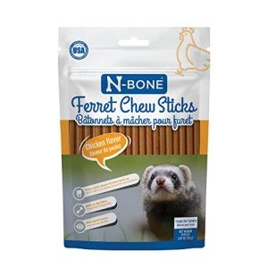 N-Bone Ferret Chew Sticks Chicken Flavor, 1.87-oz Bag