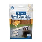 N-Bone Ferret Chew Sticks Chicken Flavor, 1.87-oz Bag