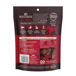 Wellness CORE Power Packed Dog Treats, Grain-Free Tender Jerky Treats, Made in USA (Beef Recipe, 4-Ounce Bag)