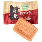 Pawle Ji DesiPups Indian Desi Dog Plush Chew Toy | 2-in-1 Design with Squeaker and Crinkle for Small, Medium and Large Dogs, Machine Washable Cookie Biscuit Treat