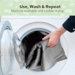 SOLOSHINE Washable Puppy Dog Pee Pad, 34" X52" Extra Large, Waterproof Whelping Training Mat for Playpen, Crate, Potty, Floor, Bed and Sofa, Washable Pet Pads for Dogs