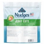 Blue Buffalo Nudges Jerky Bites Dog Treats, Made in the USA with Natural Ingredients, Bite-Sized Pieces, Chicken, 16-oz. Bag