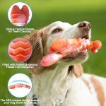 KXK Dog Toys 3 Pack, Indestructible Dog Toys for Aggressive Chewers, Tough Dog Chew Toys for Large Medium Breed, Dog Bones Chew Toys for Super Chewer