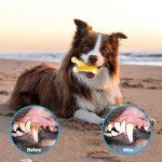 KXK Dog Toys 3 Pack, Indestructible Dog Toys for Aggressive Chewers, Tough Dog Chew Toys for Large Medium Breed, Dog Bones Chew Toys for Super Chewer