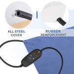 2024 Newest Pet Heating Pad Temperature Adjustment Dog Heating Pad Anti-bite Puppy Heating Pad with Timer Cat Heating Pad Indoor Waterproof Pet Warming Pad Electric Heated Bed Mat Dog