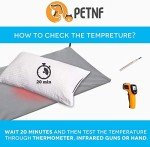 2024 Newest Pet Heating Pad Temperature Adjustment Dog Heating Pad Anti-bite Puppy Heating Pad with Timer Cat Heating Pad Indoor Waterproof Pet Warming Pad Electric Heated Bed Mat Dog