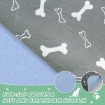 Baodan Reusable Pee Pads for Dogs, 2 Pack Washable Dog Pee Pads , Waterproof Non Slip Wee Wee pad, Fast Absorbent Dog Potty Training Pads for Crate, Playpen, Bed, Sofa, 36”x41”