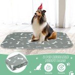 Baodan Reusable Pee Pads for Dogs, 2 Pack Washable Dog Pee Pads , Waterproof Non Slip Wee Wee pad, Fast Absorbent Dog Potty Training Pads for Crate, Playpen, Bed, Sofa, 36”x41”