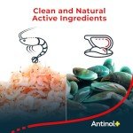 Antinol Plus, Mobility, Hip, and Joint Supplement for Dogs, Green-Lipped Mussels and Krill Oil - Dog Joint Supplement, Better and Faster Than Glucosamine and Chondroitin, 60 Soft Gels