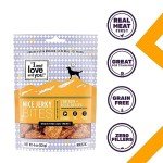 I and love and you Nice Jerky Bites - Grain Free Dog Treats, Chicken + Duck, 4-Ounce, Pack of 1