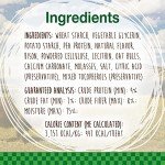 Nylabone Healthy Edibles WILD Natural Long-Lasting Bison Flavor Bone Chew Treats for Dogs, Large (1 Count)