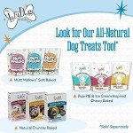 The Lazy Dog Cookie Co. Bitscuits, Horse Treats, Alfalfa, Flax & Peppermint, Pocket Size Biscuits for Horses & Ponies, All Natural Horse Cookies, Made in USA, 14 oz. Bag (Pack of 1)