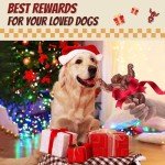 TWINKOPAT Indestructible Dog Toys for Large Dogs, Hard Dog Chew Toys for Aggressive Chewers, Dog Toy Tough, Super Dogpowerman Nylon Bone for Big Dogs Heavy Duty to Keep Busy, Beef Flavored