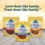 Blue Buffalo True Chews Premium Jerky Cuts Dog Treats, Made in the USA with Natural Ingredients and No Antibiotics Ever, Chicken, 4-oz. Bag