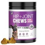 Glucosamine for Dogs 200pcs Joint Support Supplement Dog Hip and Joint Chondroitin Chews Treats with MSM Hemp Dog Joint Pain Relief Mobility Supplements Chicken Flavor Fit All Large Small Medium Breed