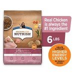 Nutrish Rachael Ray Little Bites Dry Dog Food, Chicken & Veggies Recipe for Small Breeds, 6 Pounds