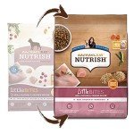Nutrish Rachael Ray Little Bites Dry Dog Food, Chicken & Veggies Recipe for Small Breeds, 6 Pounds