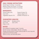 Pawmate Duck Double Purple Sweet Potato Wraps Dog Treats, Healthy Low Fat Dog Jerky High Protein Dog Training Treats Dog Snacks Chewy for Small Medium Large Dog 12-15 Counts