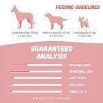 Pawmate Duck Double Purple Sweet Potato Wraps Dog Treats, Healthy Low Fat Dog Jerky High Protein Dog Training Treats Dog Snacks Chewy for Small Medium Large Dog 12-15 Counts