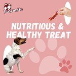 Pawmate Duck Double Purple Sweet Potato Wraps Dog Treats, Healthy Low Fat Dog Jerky High Protein Dog Training Treats Dog Snacks Chewy for Small Medium Large Dog 12-15 Counts