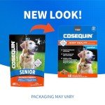 Cosequin Senior Joint Health Supplement for Senior Dogs - With Glucosamine, Chondroitin, Omega-3 for Skin and Coat Health and Beta Glucans for Immune Support, 60 Soft Chews