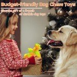 AstraVox Dog Toys, 3 Pack Indestructible Tough Dog Chew Toys for Aggressive Chewers, Nylon Dog Bones Toys with Bacon Flavor Dinosaur Teething Chew Toys for Large Medium Small Dog Breeds