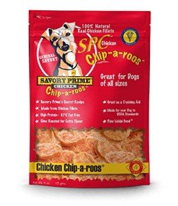 Savory Prime Chicken Chip-A-Roos Jerky Treat, 4-Ounce