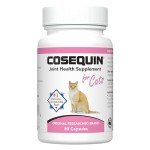 Nutramax Laboratories Cosequin Joint Health Supplement for Cats - With Glucosamine and Chondroitin, 80 Capsules