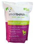 Small Batch Dog Turkey Batch 8-oz Patties Raw Frozen Dog Food, 6-lb