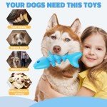 ADSDIA Indestructible Dog Chew Toys for Aggressive Chewers, Tough Nylon Dog Bones Toys for Large Dogs, Super Chewer Dog Toys to Keep Them Busy