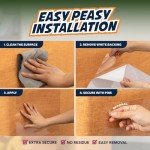 Panther Armor 12-Pack Furniture Protectors from Cats Scratch - Anti Scratch Couch Guards - Sofa Corner Cats & Dogs Scratching Training Tape Deterrent