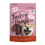 Pet Jerky Factory Premium Turkey and Pumpkin 5 oz. Dog Jerky Treats | 100% Human Grade | USA Made | High Protein | Grain Free | Limited Ingredients | No Filler | BHA-BHT Free | Soft-Tender
