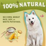 Glucosamine for Dogs, Hip and Joint Supplement for Dogs with Chicken Flavor, Anti Inflammatory, Dog's Chondroitin, Digestive Enzymes, Omega-3, Vitamin D, MSM, Calcium, Turmeric, 120 Freeze-Dried Chews