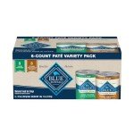 Blue Buffalo Homestyle Recipe Adult Wet Dog Food, Made with Natural Ingredients, Turkey and Lamb Dinner Variety Pack, 12.5-oz Cans (6 Count, 3 of Each)