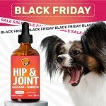 Glucosamine for Dogs | Hip and Joint Supplement Dogs | Dog Joint Supplement | Glucosamine Chondroitin for Dogs | Dog Glucosamine | Glucosamine for Dogs Hip and Joint Supplement | 2 Oz