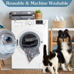 Washable Pee Pads for Dogs Puppy Pads, 2 Pack 41x41 Super Absorbent Reusable Puppy Training Pads, Waterproof Pet Training Pads Non-Slip 100% Leak-Proof Protects Bed Floor Sofa